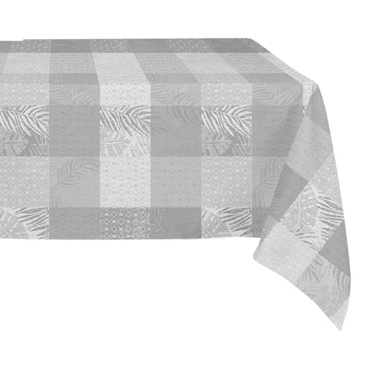 Nappe jacquard gris